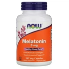 Амінокислота Now Foods Melatonin 3 мг