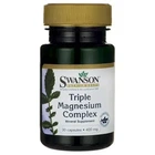 Магнієвий комплекс, Triple Magnesium Complex, Swanson, 400 мг, 30 капсул