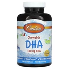 ДГК для дітей Kid's Chewable DHA Carlson Labs, 100 мг, 180 капсул