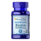 Биотин, Biotin, Puritan's Pride, 10000 мкг, 50 капсул