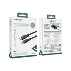 Кабель ACEFAST C8-03 USB-C USB-C, PD 60 Вт, 1,2 м, чорний, 1 шт.