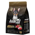 Полнорационный сухой корм AnimAll для взрослых собак малых пород со свежей индейкой и ягненком