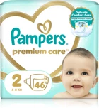 Підгузки памперси Pampers Premium Care Розмір 2 (4-8 кг) 46 шт