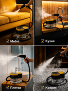 Многофункциональный пароочиститель 2500 W, 3 бара, 1.6 л