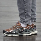 Кросівки чоловічі Asics Gel NYC Brown Black 42 (2061-1036660)