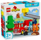 Конструктор LEGO DUPLO Пожарная машина со шлангом и пожарным (10473)