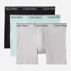 Набор трусов боксеров мужских хлопковых Calvin Klein NB4410(Feel the Mint Multi) L 3 шт Микс (199156009613)