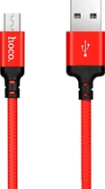 Кабель Hoco X14 Times Speed original USB 2.0 >Micro 5P 1 м red (6957531062851)