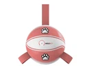 Игрушка для собак Misoko&Co Basketball Ball, 15 см, бело-розовый