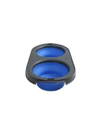 Миска подвійна Dexas Collapsible Pet Feeder складана 2 х 0.6 л синій