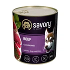 Вологий корм Savory для дорослих собак з яловичиною