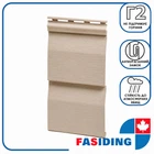 Сайдинг ПВХ FaSiding Standard Грецкий орех 3.85 м виниловый под дерево