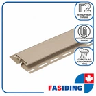 Планка сайдинга ПВХ FaSiding соединительная Standard/BlockHouse Грецкий орех 3.05 м