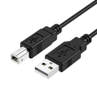 Кабель Choetech CableOne Printer Cable USB-A to USB-B 480Mbps 3m Black (AB0060-3M-BK)