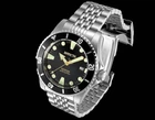 Механические часы Invicta 39755 Pro Diver Automatic 44 мм Silver Black