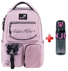 Рюкзак подростковый Kite Hello Kitty HK26-2587M-2 подарок бутылка Kite внешние габариты 42x29x17
