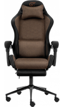 Кресло геймерское GT RACER X-2338 Fabric Brown/Black