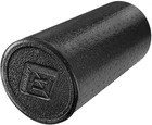 Массажный ролик-валик для МФР и йоги EasyFit EPP Roller 30 см роллер-массажер для спины, ног, рук и шеи EF-2035 Черный (56001371)