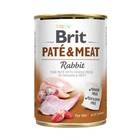 Вологий корм для дорослих собак Brit Pate & Meat з кроликом