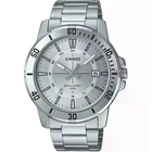 Чоловічий годинник Casio MTP-VD01D-7C сірий 50 м