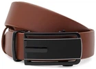 Мужской кожаный ремень Borsa Leather натуральная кожа светло-коричневый 54561