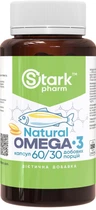 Омега Stark Pharm Natural Omega-3 60 капсул (жирні кислоти омега-3)