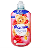 Ополіскувач для білизни Coccolino Fresh & Protect з ароматом червоної півонії та яблука 1750 мл