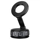 Автотримач для телефона BOROFONE BH140 Gloria vacuum suction cup magnetic ring holder(multi-scene) black metal gray (6941991125577)