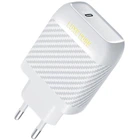 Зарядний пристрій мережевий Luxe Cube Dynamic 18W USB-C PD 3.0 QC 3.0 White Білий (4446689880643)