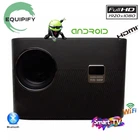 Проектор EQUIPIFY UX-C21 середньофокусний 1920x1080 Full HD 4K 650lm Wi-Fi Bluetooth