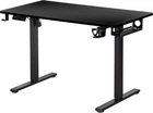 Стіл з електрорегулюванням висоти Mealux PowerDesk Lite XL Black (арт. EVO-202 Lite B/B)