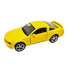 Инерционная машинка FORD MUSTANG GT 2006 Kinsmart КТ5091, 1:42 Желтый