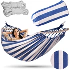 Гамак двомісний Hanert Relax Marine 260 × 150 см до 200 кг із дерев’яними планками
