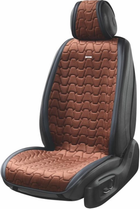 Накидки на сидіння Chicago чорна кава (передні, 2 шт) Beltex BX85170