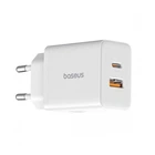 Зарядное сетевое устройство 30W Baseus Cube Type-C+USB с функцией быстрой зарядки QC3.0+PD3.0 |P10111404213-00| White