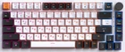 Клавіатура ігрова механічна провідна GamePro MK160W Red Switch Hot-Swap RGB USB UA White компактна TKL геймерська клавіатура для ПК