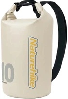 Герморюкзак Naturehike CNK2300BS017 10 л водонепроникний IPX6 для туризму та рафтингу White