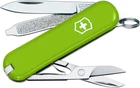 Нож Victorinox Classic SD 0.6223.43G брелок 58 мм нержавеющая сталь для ежедневного ношения Smashed Avocado