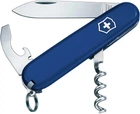 Нож Victorinox Waiter 0.3303.2 карманный для барменов и официантов, брелок 84 мм, штопор