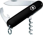 Ніж Victorinox Waiter 84 мм кишеньковий для барменів і офіціантів зі штопором та брелоком