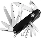 Швейцарський ніж Victorinox Ranger 1.3763.3 туристичний 21 інструмент неіржавка сталь чорний