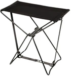 Стілець Bo-Camp Fishing Stool Compact компактный складной для рыбалки стальной полиэстер Black