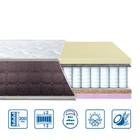 Матрац пружинний двосторонній Eurosleep BRAVE SPRING MEMORY-COCOS 90х200