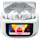Наушники TWS Blackview AirBuds 12 с эквалайзером и сенсорным LED-дисплеем White