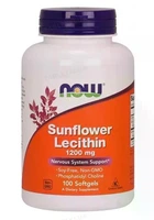 Натуральная добавка Now Foods Sunflower Lecithin 1200 мг Капсулы