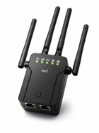 Wi-Fi репітер (підсилювач) 300Мб/с для роутера, дводіапазонний 2.4G вай фай ретранслятор посилювач сигналу - WIFI повторювач з LAN портом