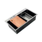 Mixxus Premium MH7545-SET-05 Мойка NANO-SILVER (MX9634)