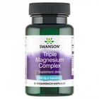 Капсули Triple Magnesium Complex Swanson, 30 шт (Свансон) – магній для нервів, серця та м’язів