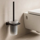 Щітка для унітаза Hansgrohe AddStoris 41752670 з тримачем чорний матовий