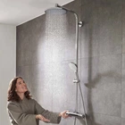Душова система Hansgrohe Crometta 27267000 S 240 1jet Showerpipe з термостатом